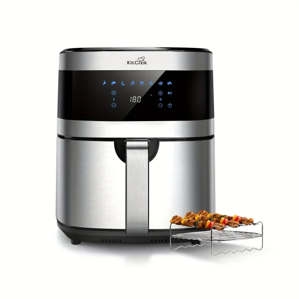 KitCook Air Fryer with flip reminder