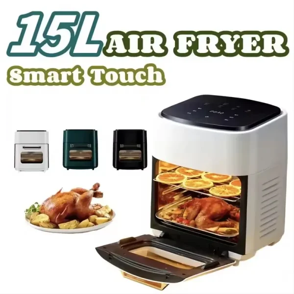 Stock Health Large Capacity 15L Kitchen Home Air Fryer